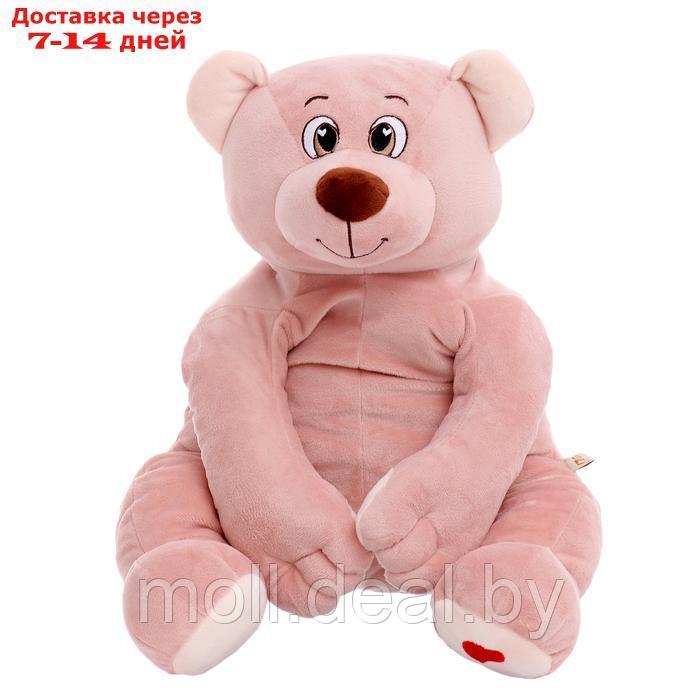 Мягкая игрушка "Медведь Лари", цвет пудровый, 70 см МЛари/35/131-2 - фото 1 - id-p226885236