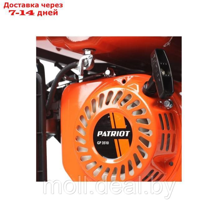 Генератор бензиновый PATRIOT GP3510, 4Т, 2.8 кВт, 2х220/12 В, 220 В, 0.6 л, ручной старт - фото 3 - id-p227075458