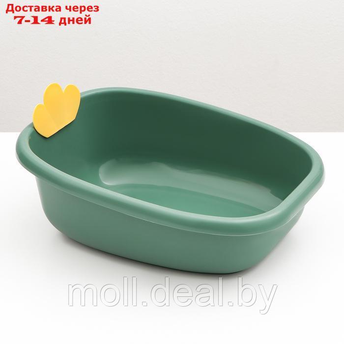 Туалет без борта 41 х 33,5 х 15,5 см, зелёный - фото 2 - id-p226888158