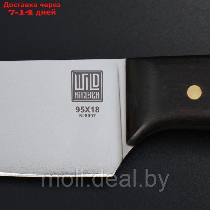 Нож кухонный универсальный Wild Kitchen, сталь 95×18, лезвие 15,5 см - фото 6 - id-p227076459