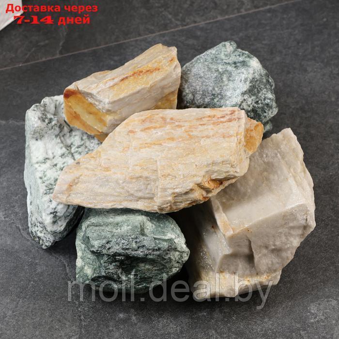 Камень для бани МИКС(тальк,кварц)колотый 20 кг - фото 1 - id-p226884292