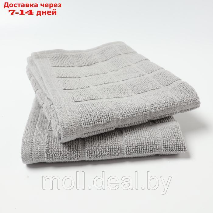 Набор полотенец Этель "Grey Cell" 43х66см - 2 шт,цв. серый, хл. 100% - фото 6 - id-p226889160