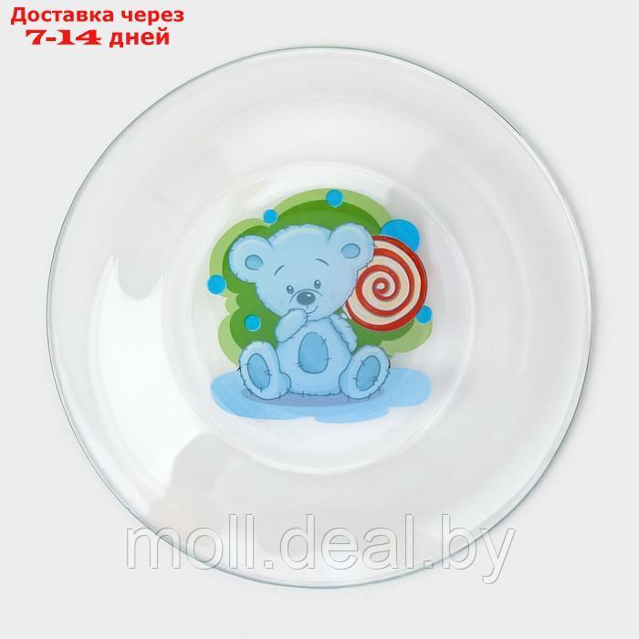 Набор детской стеклянной посуды "Мишки", 3 предмета - фото 5 - id-p226885275