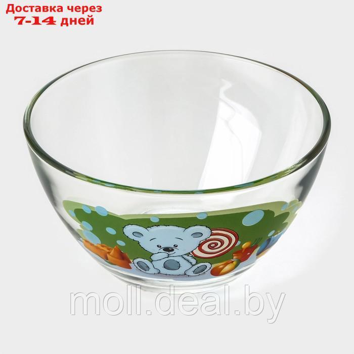 Набор детской стеклянной посуды "Мишки", 3 предмета - фото 7 - id-p226885275