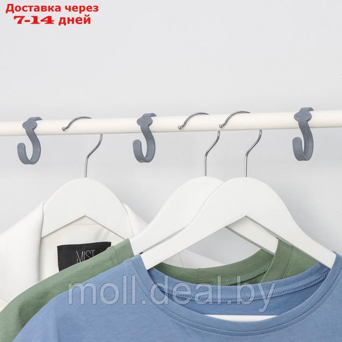 Стойка для одежды "Валенсия 32М", 91,5×30×162 см, цвет белый - фото 7 - id-p227078455