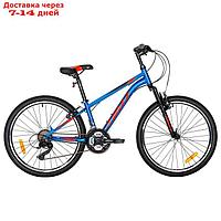 Велосипед 24" FOXX AZTEC, цвет синий, р. 12"
