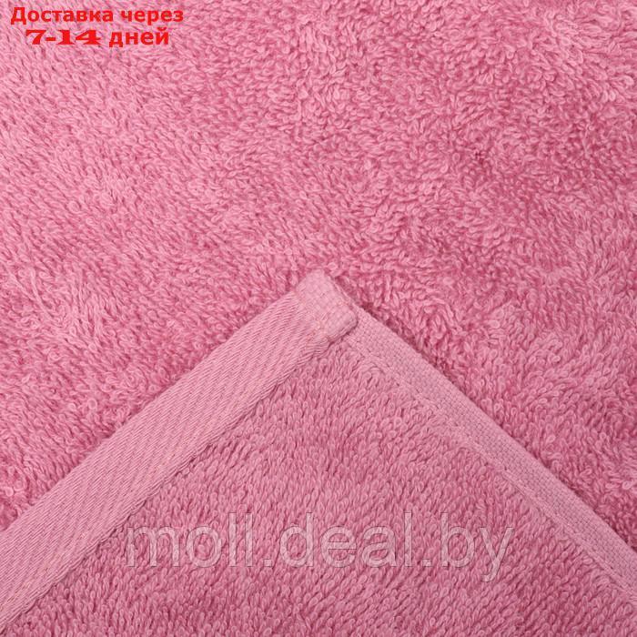 Полотенце махровое Di fronte, 70х130см, цвет розовый, 460г/м, хлопок - фото 4 - id-p226889173