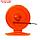 Катушка инерционная, пластик, диаметр 6.5 см, цвет оранжевый, 808S, фото 5
