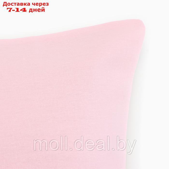 Комплект наволочек Этель, 50х70 см - 2 шт, цвет розовый, 100% хл, бязь - фото 3 - id-p226889187