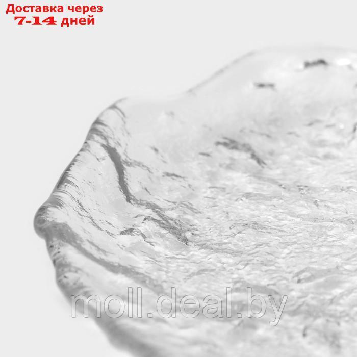 Блюдо для подачи стеклянное "Рифальтаро", d=14,5 см, 14,5×1,7 см - фото 2 - id-p227076507