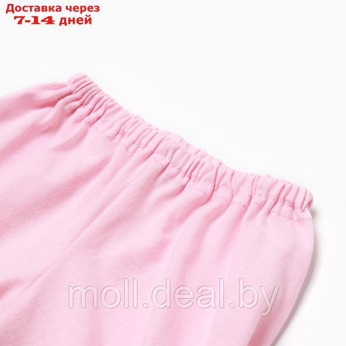 Комплект (платье/трусики) для девочки, цвет розовый, рост 86 см - фото 4 - id-p227083466