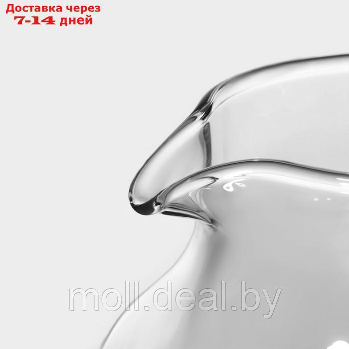 Кувшин с крышкой стеклянный Magistro "Стиль", 1,6 л, 18×14×17 см - фото 5 - id-p227076517