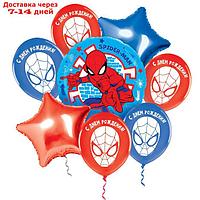 Набор воздушных шаров "С Днем рождения! Человек-Паук", Marvel
