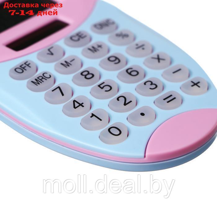Калькулятор карманный 8-разрядов ErichKrause PC-900 Pastel Bloom, микс - фото 3 - id-p227079499