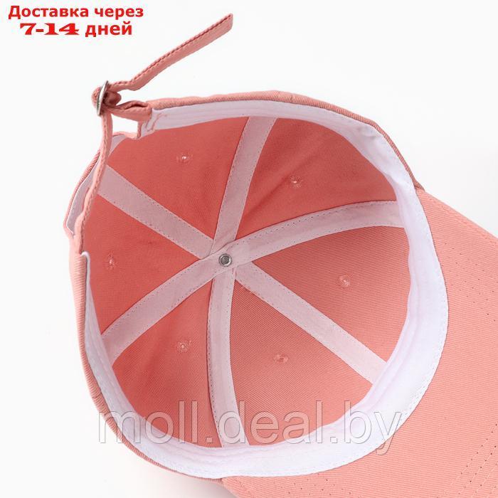 Кепка "Бейсболка" для девочки, цвет розовый, размер 50-52 - фото 4 - id-p227084475