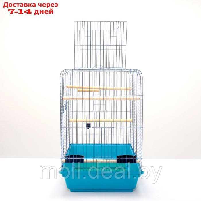 Клетка для птиц, "Рикки max 3", с открывающимся верхом, 79 х 44 х 65 см, микс цветов - фото 4 - id-p226888229