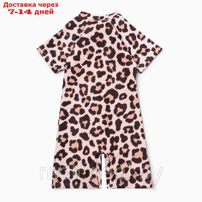 Купальный костюм детский Крошка Я "Леопард", рост 86-92 см - фото 3 - id-p227085472