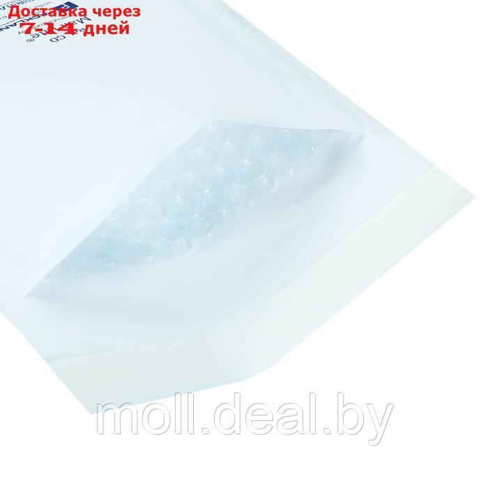 Набор крафт-конвертов с воздушно-пузырьковой плёнкой 18х16 CD, белый, 10шт - фото 3 - id-p227079512