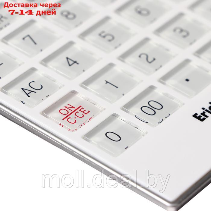 Калькулятор настольный 12-разрядов ErichKrause DC-2708-12 Classic, белый - фото 3 - id-p227079513
