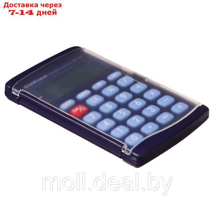 Калькулятор карманный 8-разрядов ErichKrause PC-131 Classic, синий - фото 3 - id-p227079515