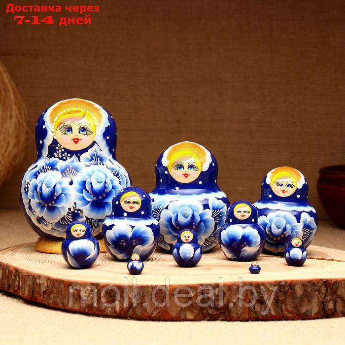 Матрёшка 10-кукольная "Фаина", 12-13 см - фото 1 - id-p227090452
