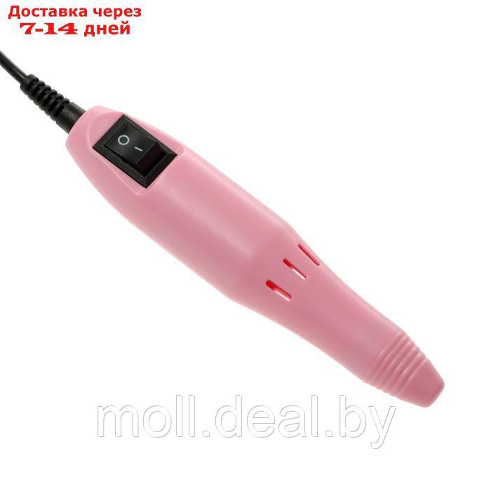 Сменная ручка для маникюрного аппарата Luazon LMM-002, пластик, розовая - фото 1 - id-p227086473