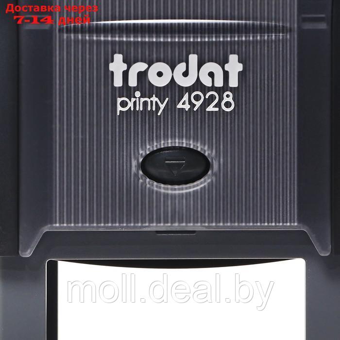 Оснастка для штампа автоматическая Trodat PRINTY 4928, 60 x 33 мм, корпус чёрный - фото 5 - id-p227088468
