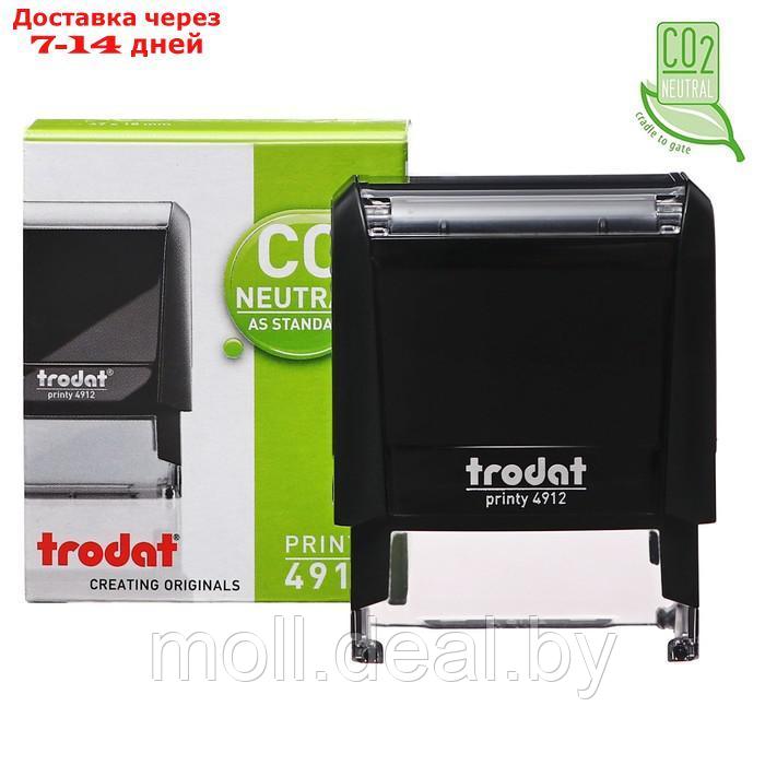 Оснастка для штампа автоматическая Trodat PRINTY 4912, 47 x 18 мм, корпус чёрный - фото 1 - id-p227088469