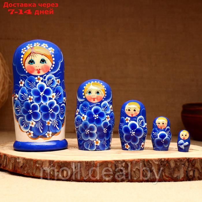 Матрёшка 5-кукольная "Ольга", 14-15 см - фото 1 - id-p227090460