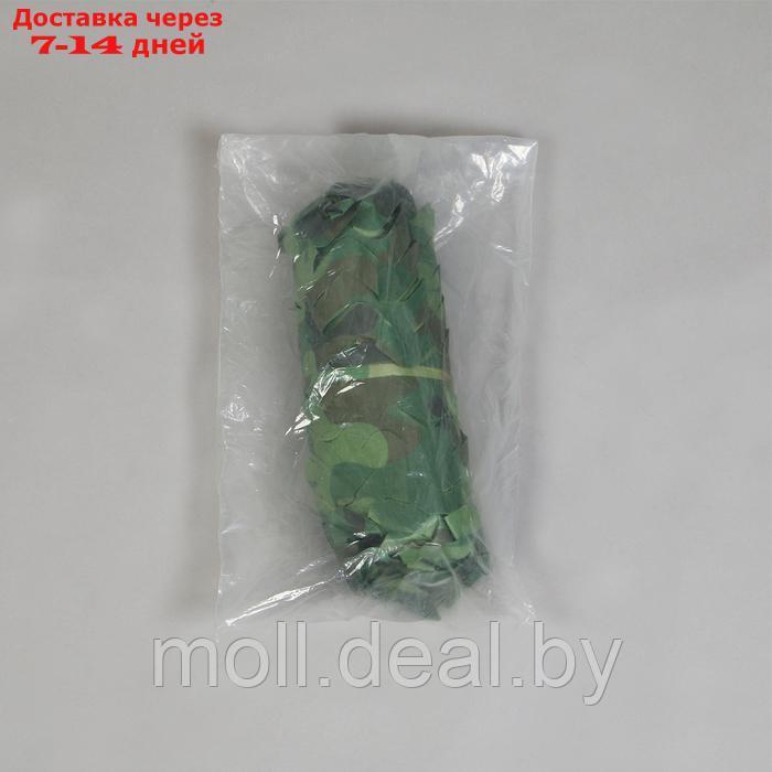 Сетка маскировочная, 5 × 2 м, одинарная, светло-зелёная, коричневая - фото 4 - id-p226884386