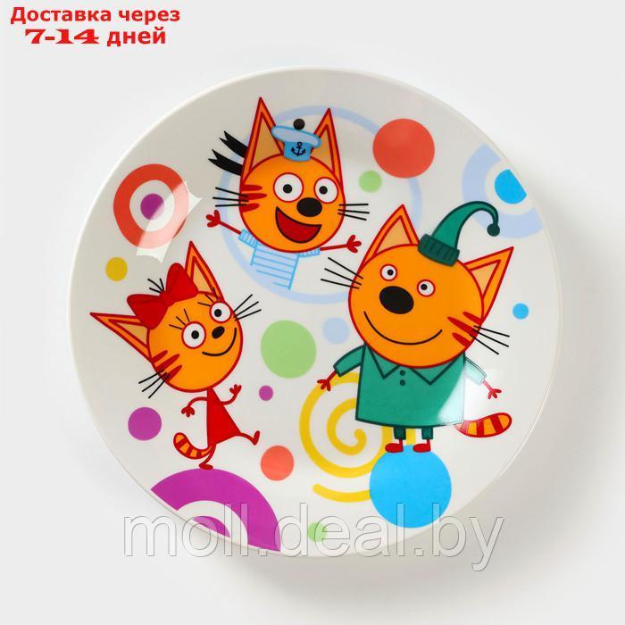 Набор керамической посуды в подарочной упаковке "Три Кота", 3 предмета - фото 8 - id-p227083510