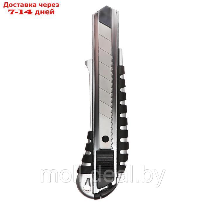 Нож канцелярский 18мм, металлический, Zinc-alloy, TOP - фото 3 - id-p227079531