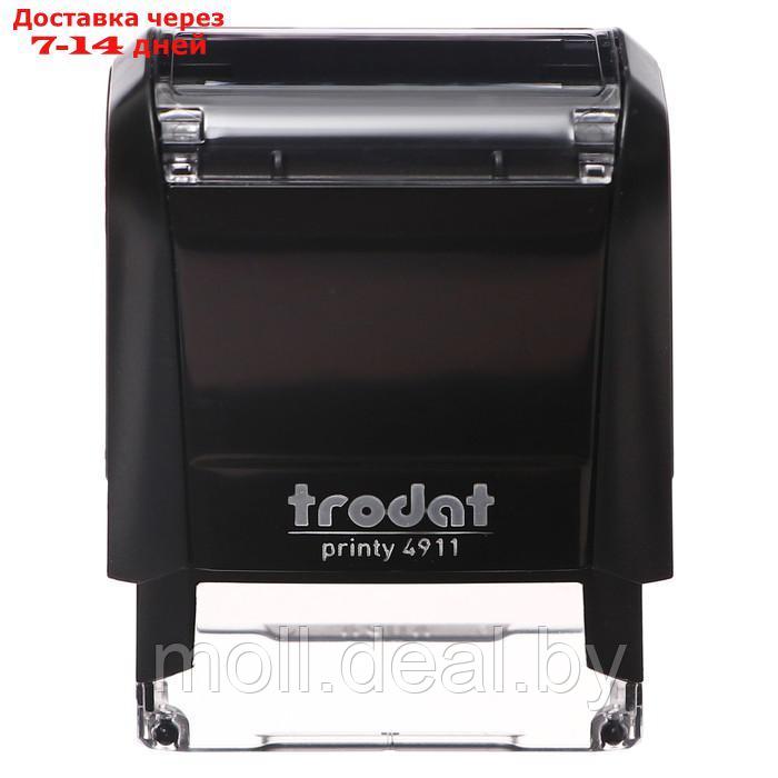 Оснастка для штампа автоматическая Trodat PRINTY 4911, 38 x 14 мм, корпус чёрный - фото 2 - id-p227088478