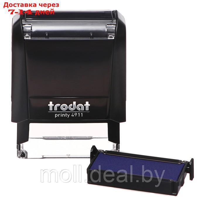 Оснастка для штампа автоматическая Trodat PRINTY 4911, 38 x 14 мм, корпус чёрный - фото 5 - id-p227088478
