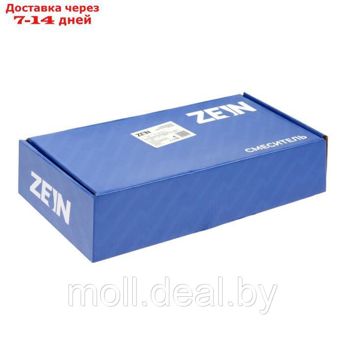 Смеситель для раковины ZEIN Z3821, локтевой, длина излива 25 см, картридж 40 мм, хром - фото 6 - id-p226890215
