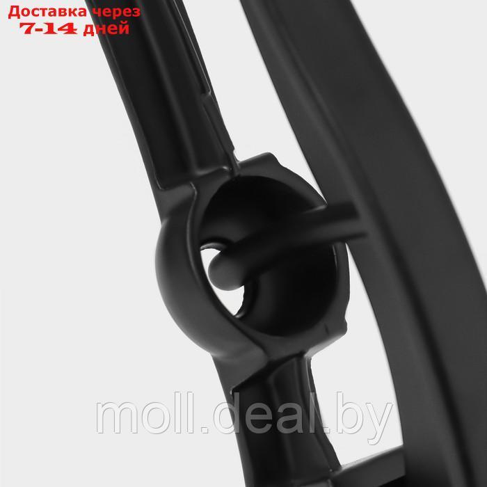 Пресс для чеснока Magistro Alum black, с выталкивателем косточек, цвет чёрный - фото 8 - id-p227076557