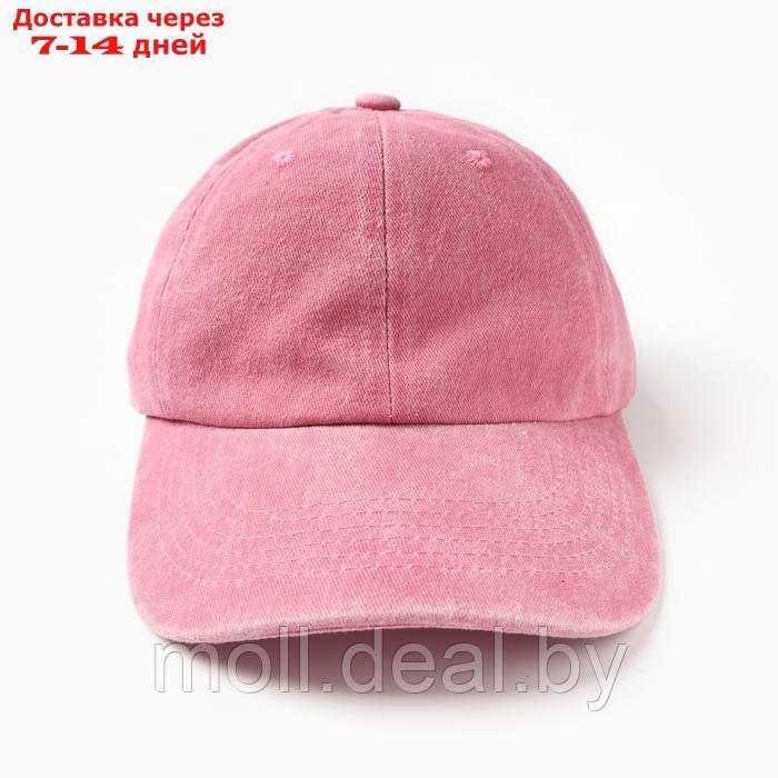 Кепка "Бейсболка" для девочки, цвет розовый, размер 55-57 - фото 2 - id-p226885366
