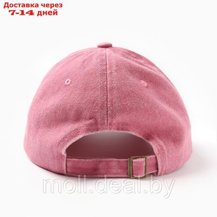 Кепка "Бейсболка" для девочки, цвет розовый, размер 55-57 - фото 3 - id-p226885366