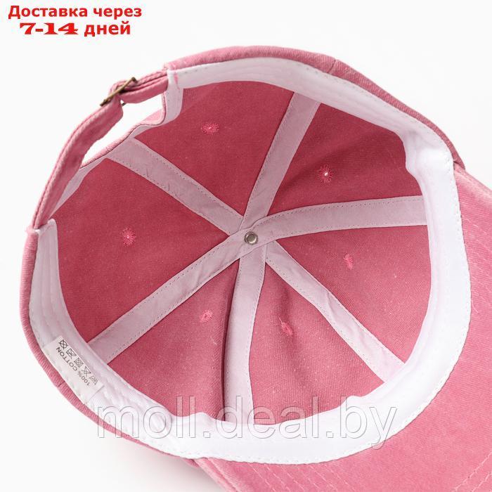 Кепка "Бейсболка" для девочки, цвет розовый, размер 55-57 - фото 4 - id-p226885366