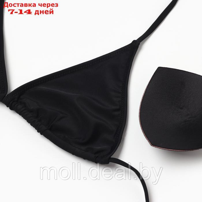 Купальник женский раздельный с туникой MINAKU цв.черный, р-р 48 - фото 4 - id-p227074579
