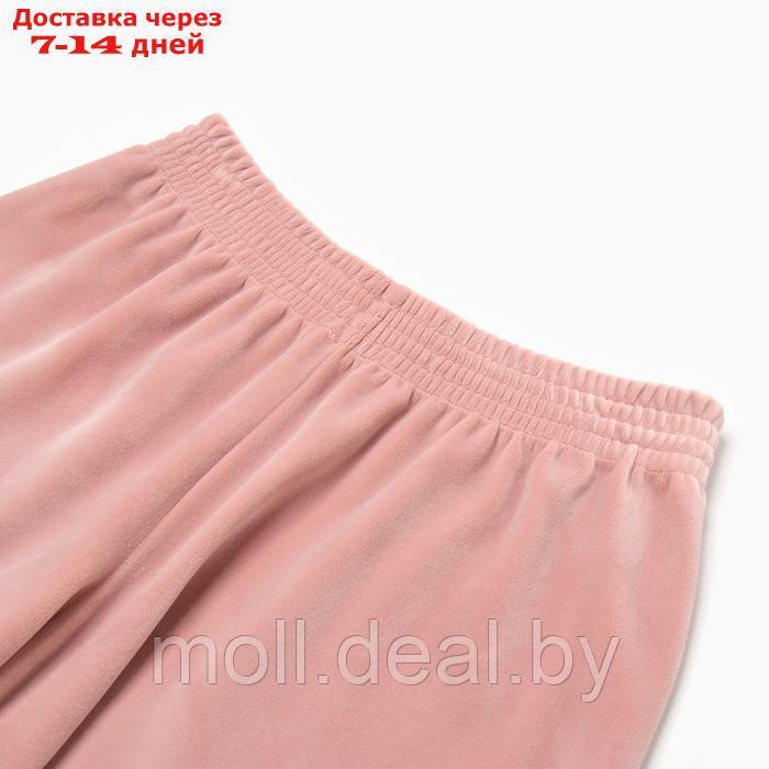 Костюм детский (футболка, шорты) KAFTAN Plushy р.32 (110-116), розовый - фото 9 - id-p226885373