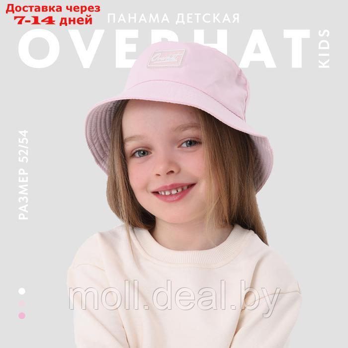 Панама детская для девочки, цвет розовый рр. 52-54см - фото 1 - id-p227085506