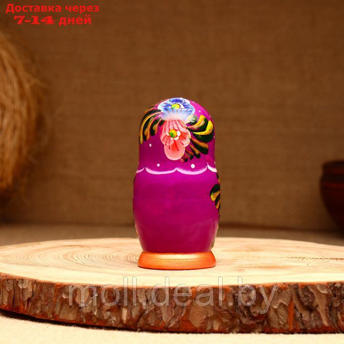 Матрёшка 5-кукольная "Саша тюльпаны", 10-11 см - фото 4 - id-p227090480