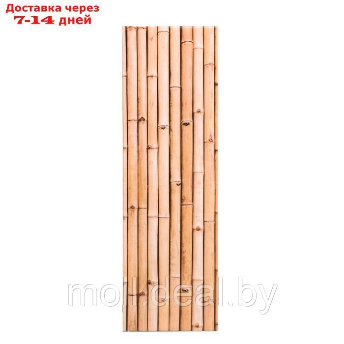 Панель для ширмы интерьерной "Бамбук. Декор 5", 50 х 160 см (петли в комплекте) - фото 1 - id-p227081540