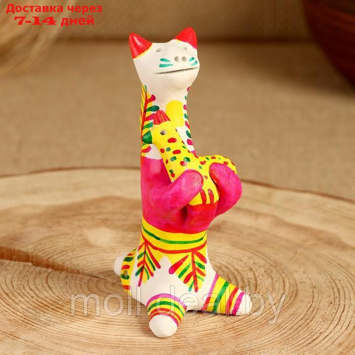 Филимоновская игрушка "Кот", 10 х 13 см - фото 1 - id-p227075585