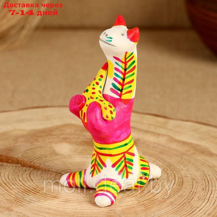 Филимоновская игрушка "Кот", 10 х 13 см - фото 3 - id-p227075585