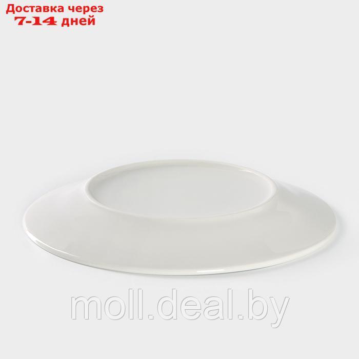 Набор детской посуды из керамики "Синий трактор", 3 предмета: кружка 240 мл, миска d=18 см, тарелка d=19 см - фото 9 - id-p227085513