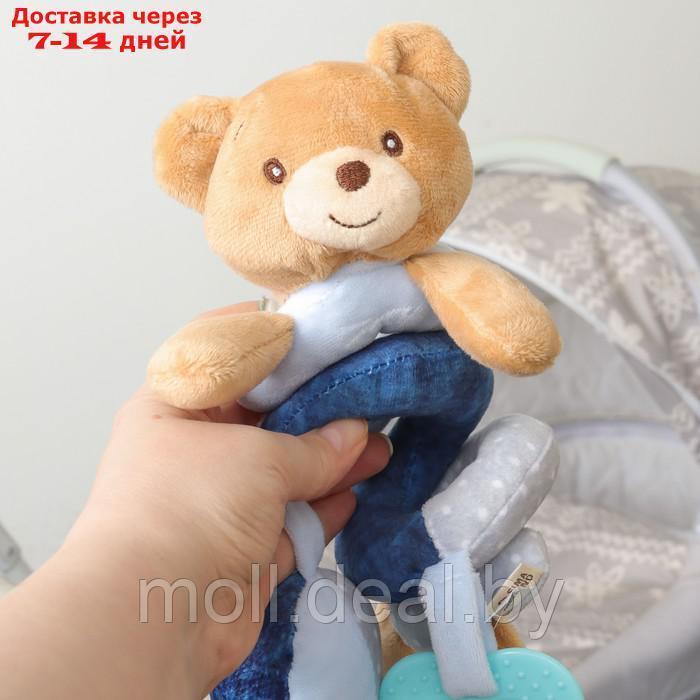 Растяжка - спираль с игрушками дуга на коляску / кроватку для малышей "Мишка", Mum&Baby - фото 4 - id-p227085515