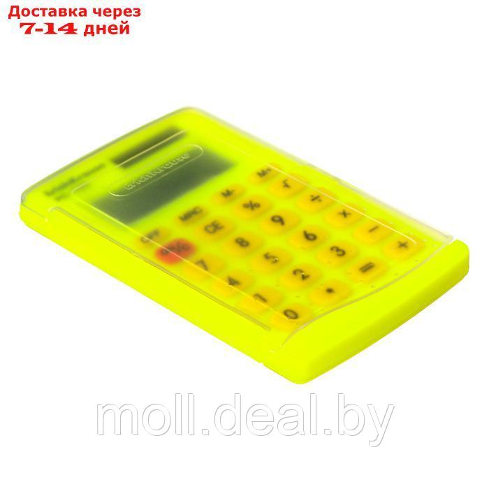 Калькулятор карманный 8-разрядов ErichKrause PC-103 Neon, желтый - фото 3 - id-p227079562