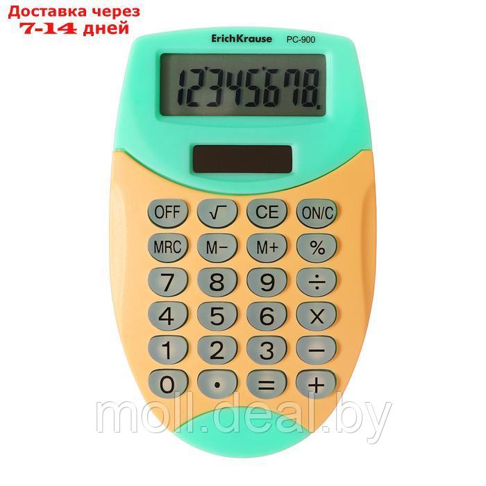 Калькулятор карманный 8-разрядов ErichKrause PC-900 Pastel Bloom, микс - фото 1 - id-p227079563